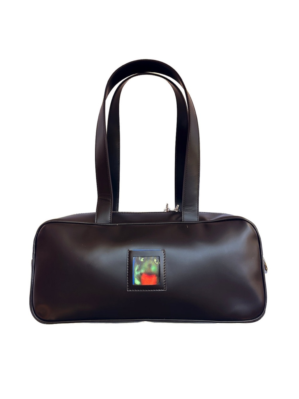 Leeann Huang Portrait Slot Baguette Bag